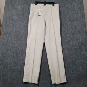 Zara Sport Chino Pants Mens 34x34 Classic Chino‎ Pants Button Fly Straight Leg